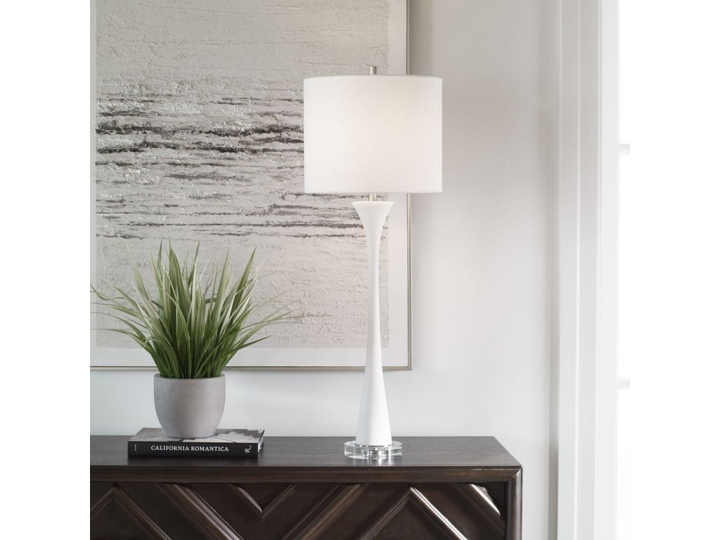 Fountain Buffet Lamp, White - image 1