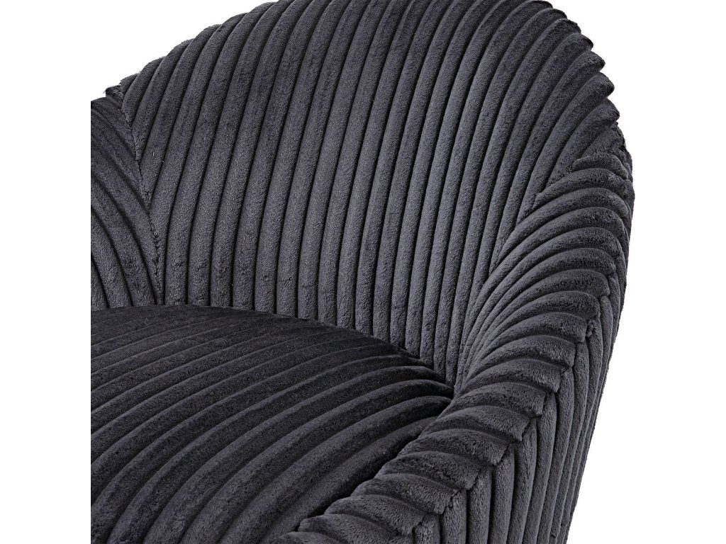 Crue Swivel Chair, Gunmetal - image 5