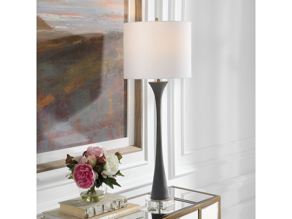 Fountain Buffet Lamp, Black - image 1