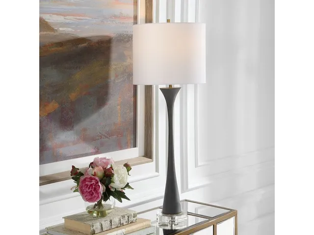 Fountain Buffet Lamp, Black - Alternative View