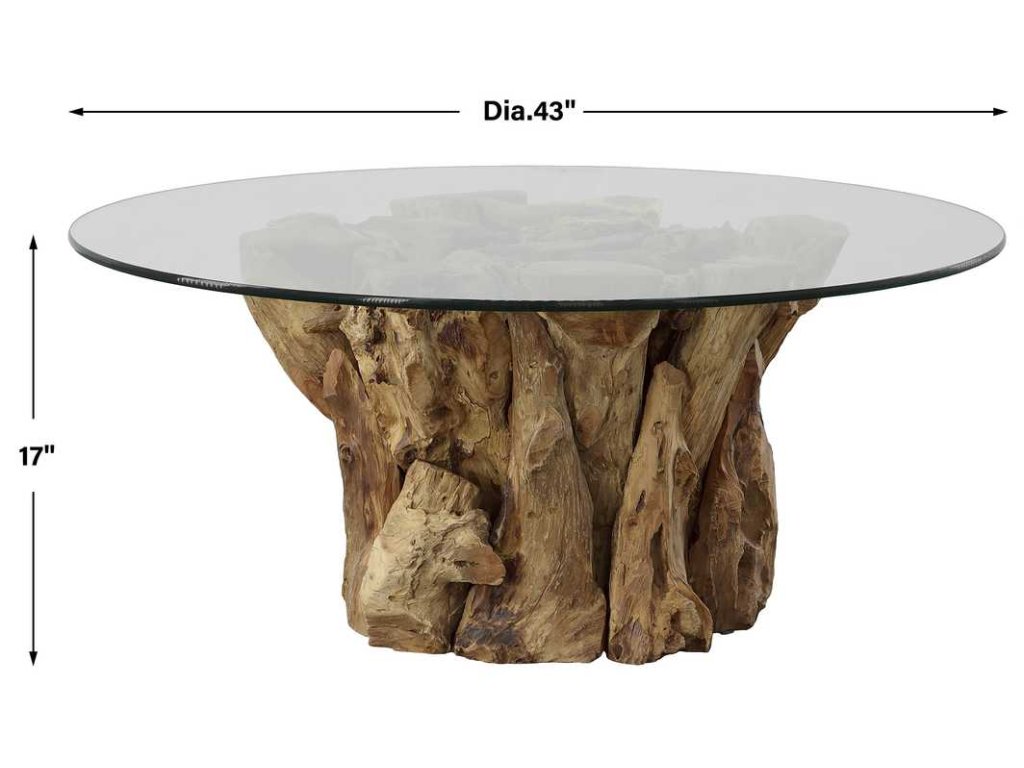 Driftwood Coffee Table, Large, 2 Cartons - image 3