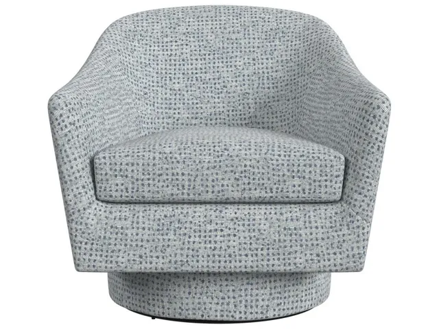 Coupe Swivel Chair - Dashing Blue