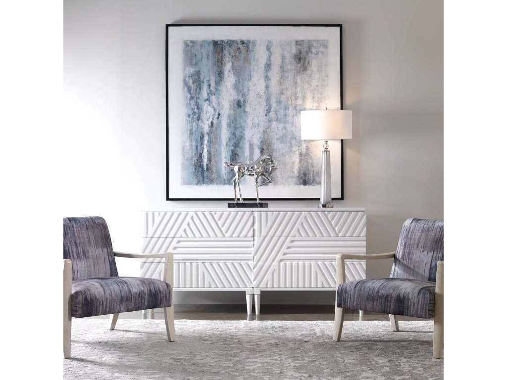 Watercolor Accent Chair - image 5