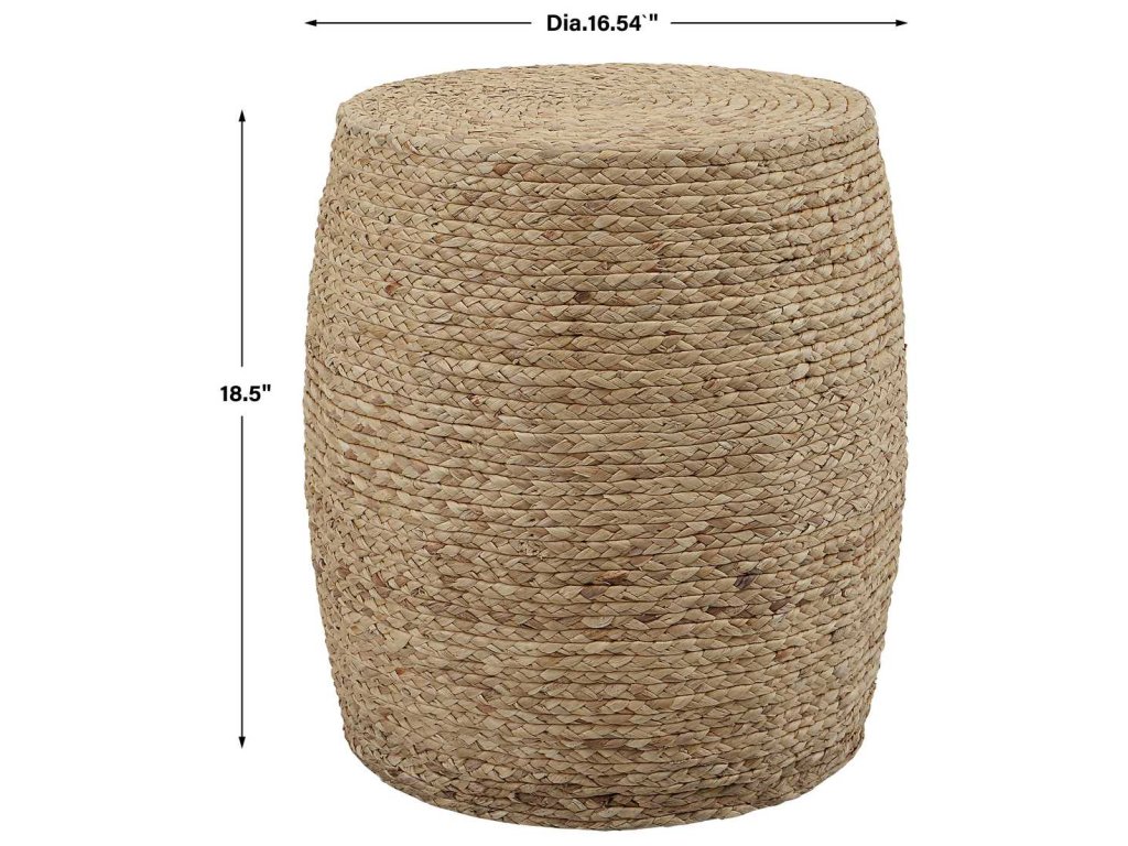 Resort Accent Stool, Natural - image 3