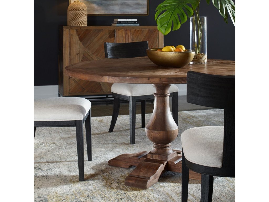 Stratford Round Dining Table, 2 Cartons - image 1