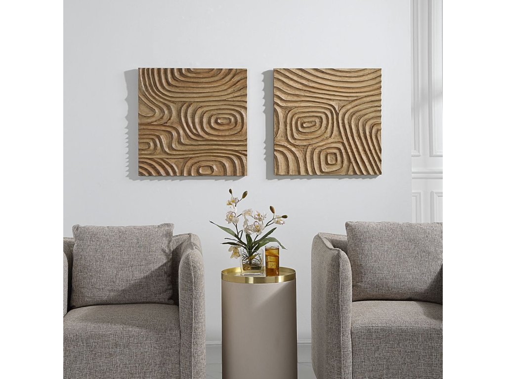 Channels Wood Wall Decor - image 2