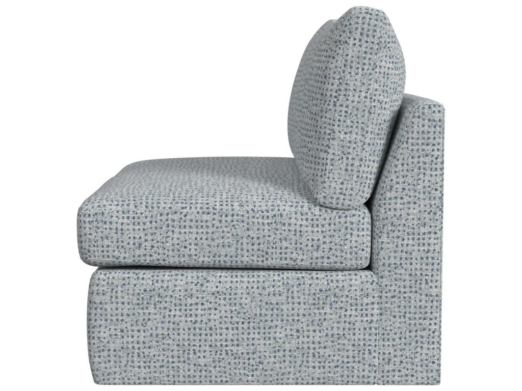 Great Plains Sofa, Armless - Dashing Blue - image 2