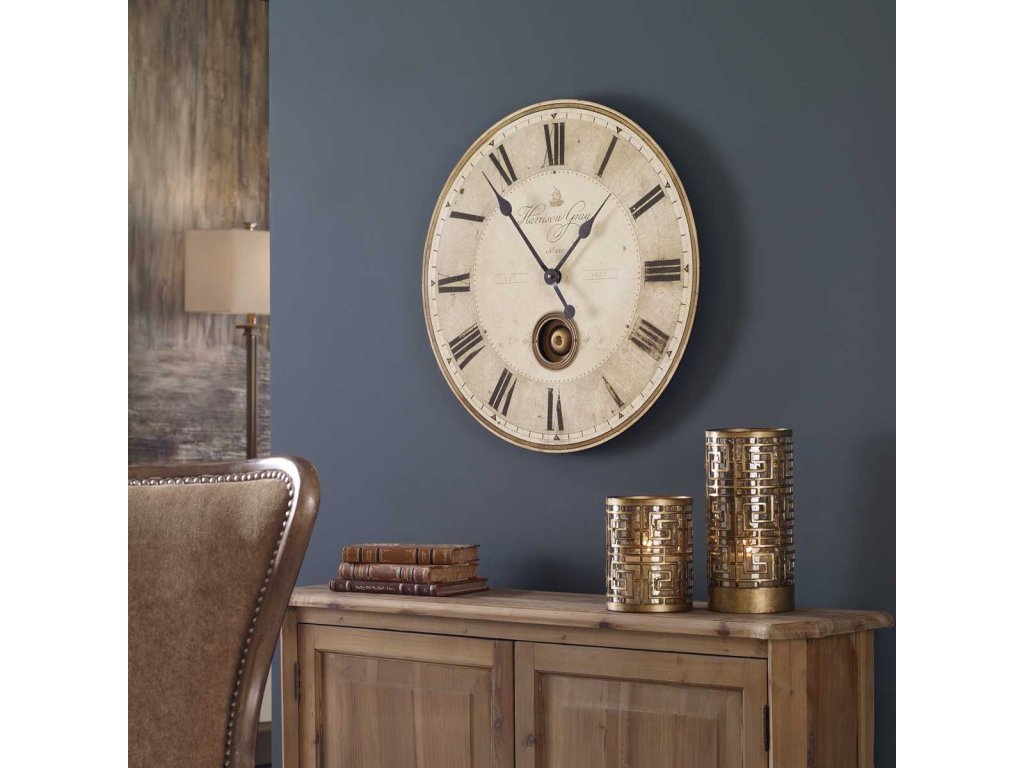 Harrison Gray 23" Wall Clock - image 1