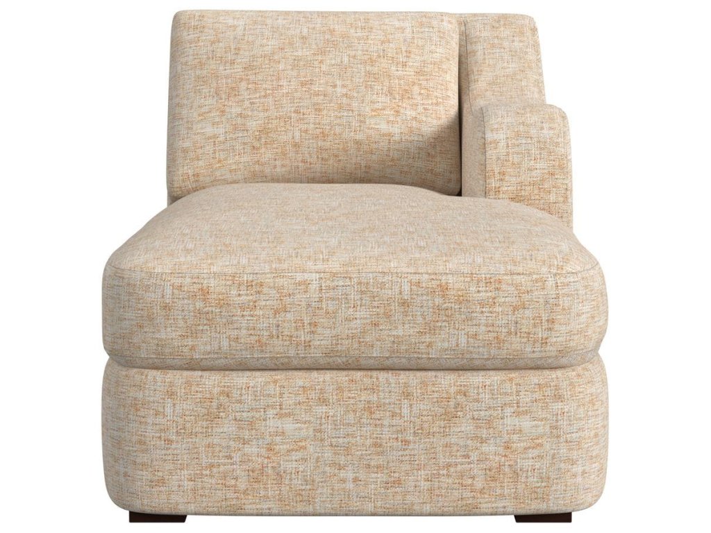 Big Wave Chaise, Right Arm Facing - Thatched Butterscotch - image 1