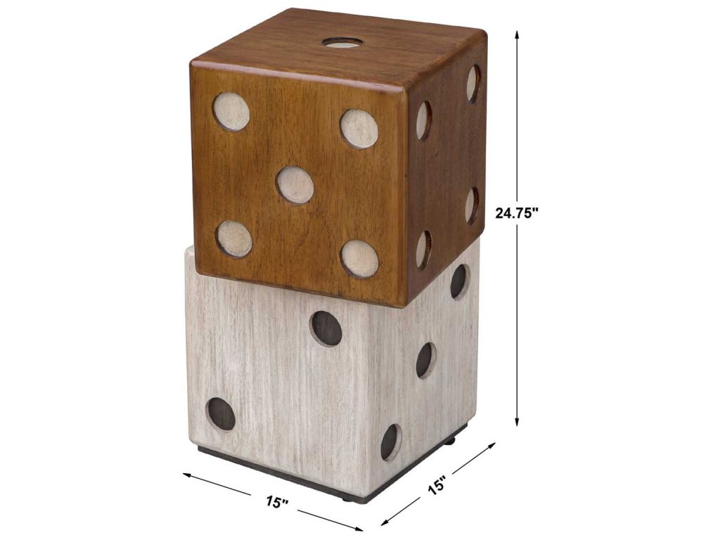 Roll The Dice Accent Table - image 5
