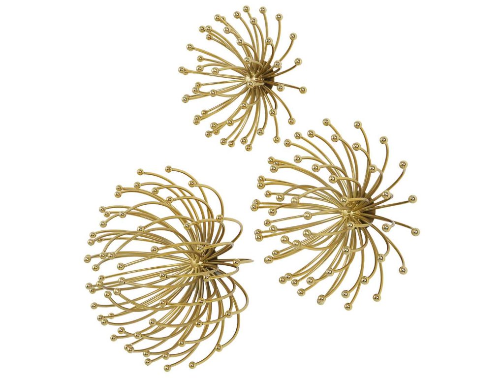 Aga Metal Wall Decor, S/3 - image 2
