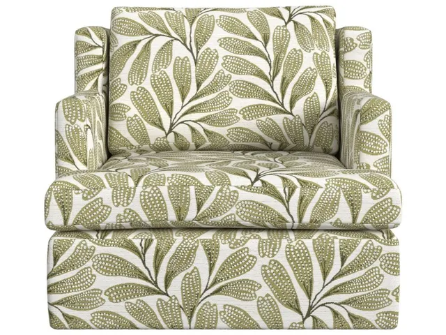 Unwind Swivel Chair - Hedge Green