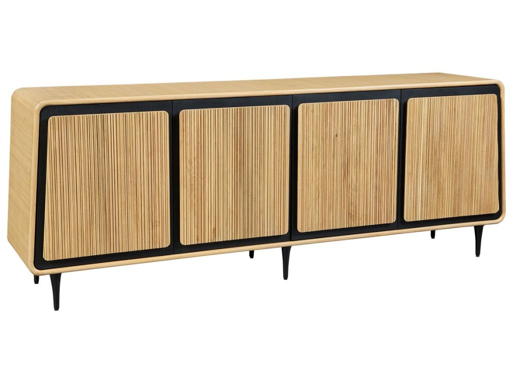 Striation 4 Door Cabinet - image 3