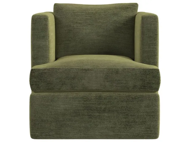 Elevated Swivel Chair - Antique Loden