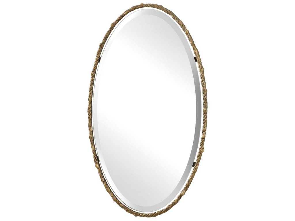 Twisted Branch Oval Mirror - image 3