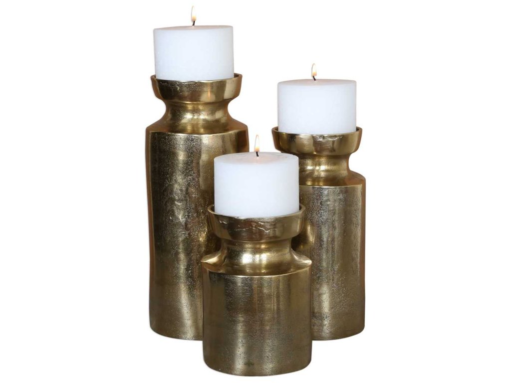 Amina Candleholders, S/3 - image 3