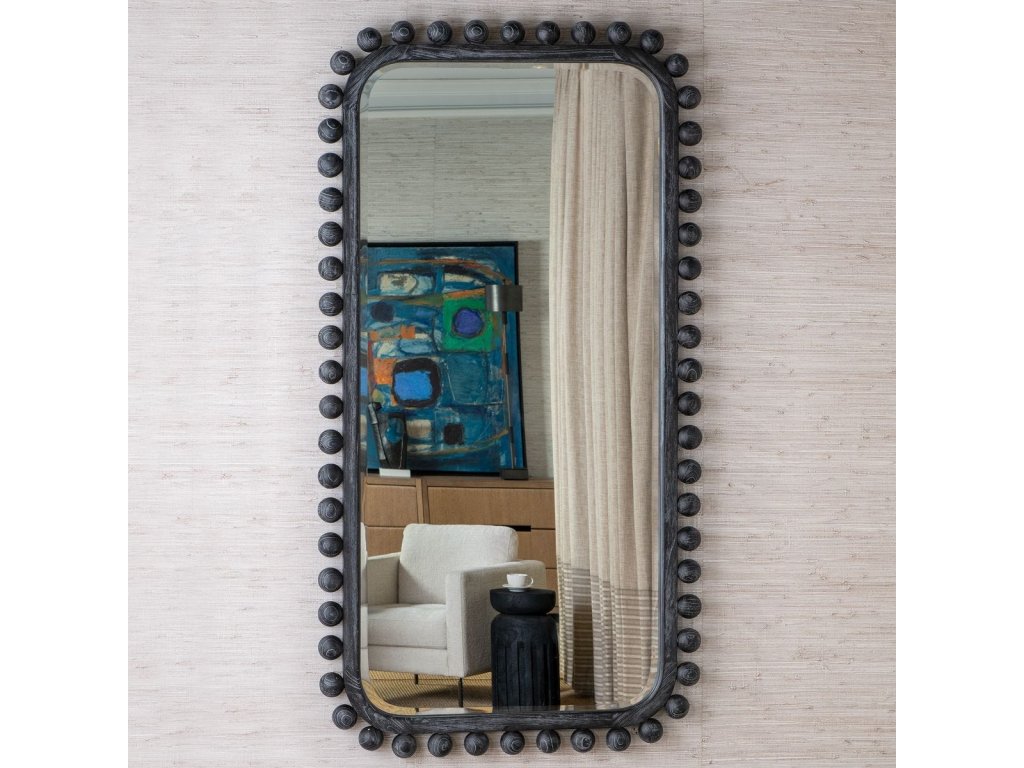 Brianza Mirror - 46X88 Ebony - image 1