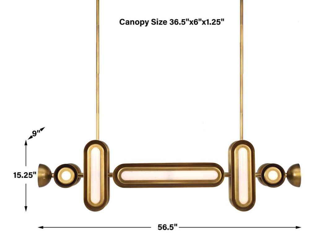 Dot Dash, 12 Lt Pendant - image 13