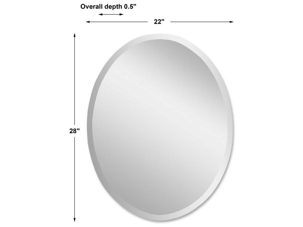 Vanity Oval Mirror - image 2