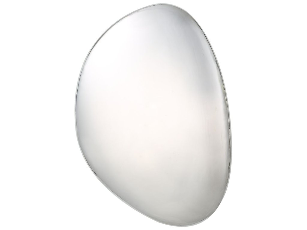 Jelly Bean Wall Sculpture - 26X38 Silver - image 2