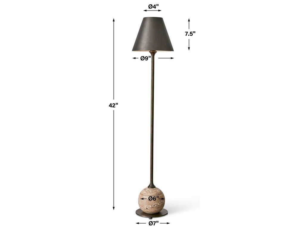 Poise Buffet Lamp - Bronze - image 4