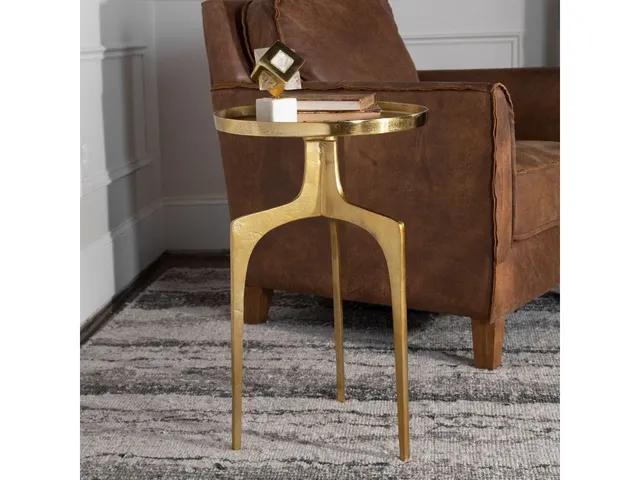 Kenna Accent Table, Gold
