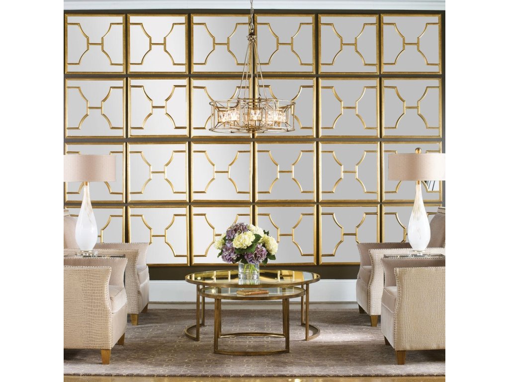 Misa Square Mirrors, S/2 - image 1