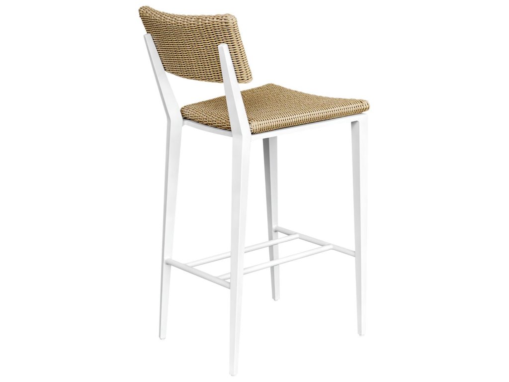 Calbas Outdoor Bar Stool, White - image 7