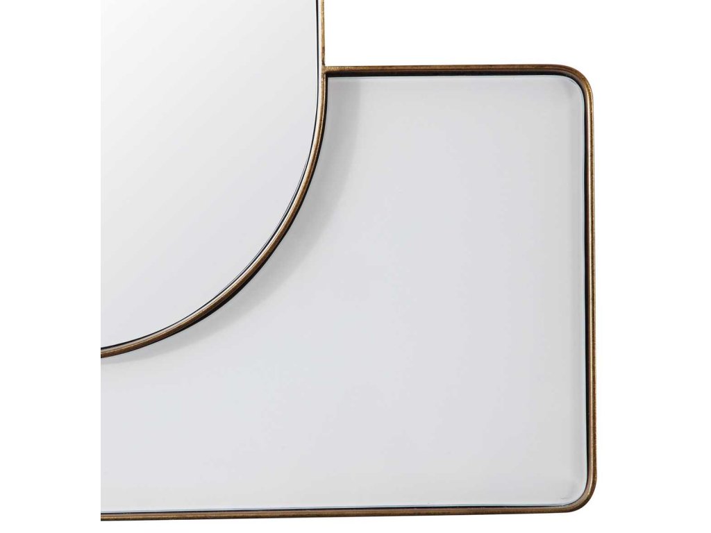 Embrace Square Mirror - 24X24 White - image 4