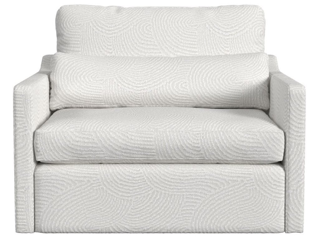 Slope Swivel Chair-And-A-Half - Network Snow - image 1