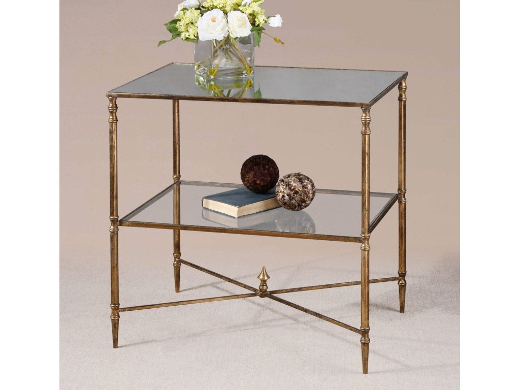 Henzler Lamp Table, Gold - image 4