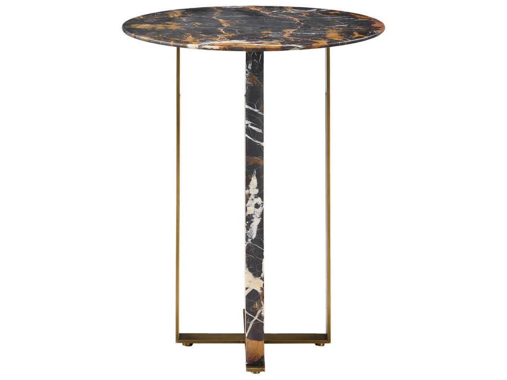 Joist Accent Table - Michelangelo Marble - image 3