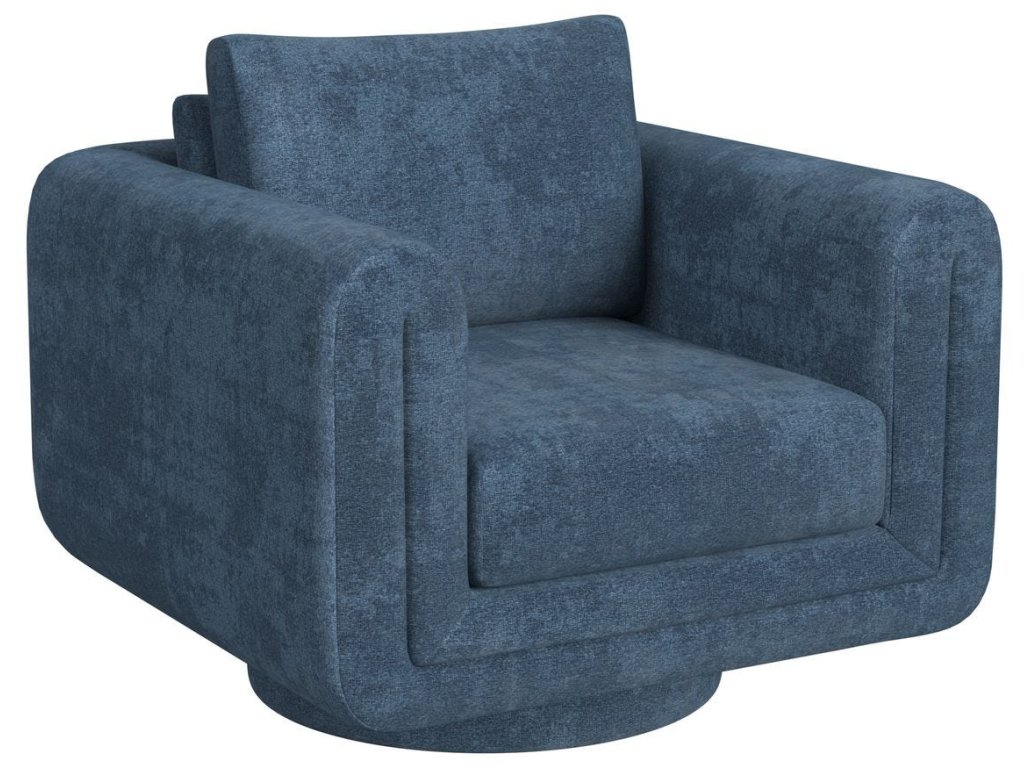 Loop Swivel Chair - Lux Peacock - image 1
