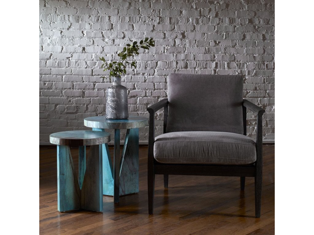 Nadette Nesting Tables, Blue, S/2 - image 1