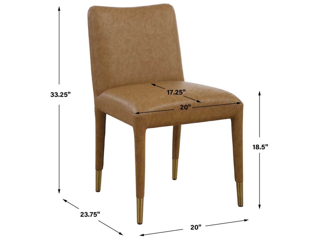 Conifer Dining Chair, Camel, 2 Per Box, Priced Each - image 8