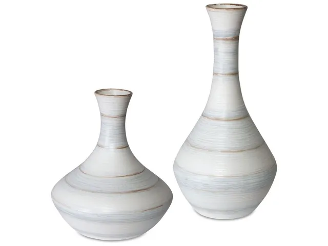 Potter Outdoor Vases, S/2