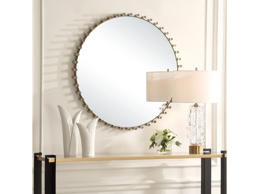 Avelyne Round Mirror - image 2