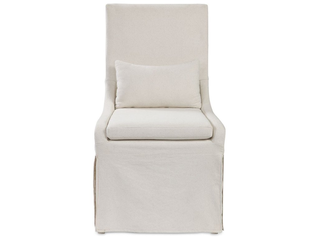 Coley Armless Chair, Linen - main image