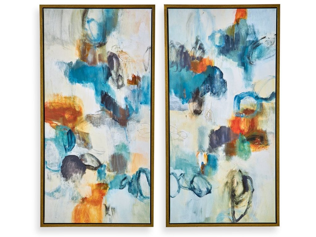Casual Moments Framed Canvases, S/2 - main image