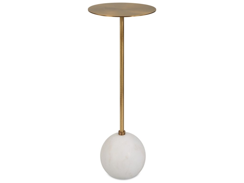 Gimlet Drink Table, White - main image