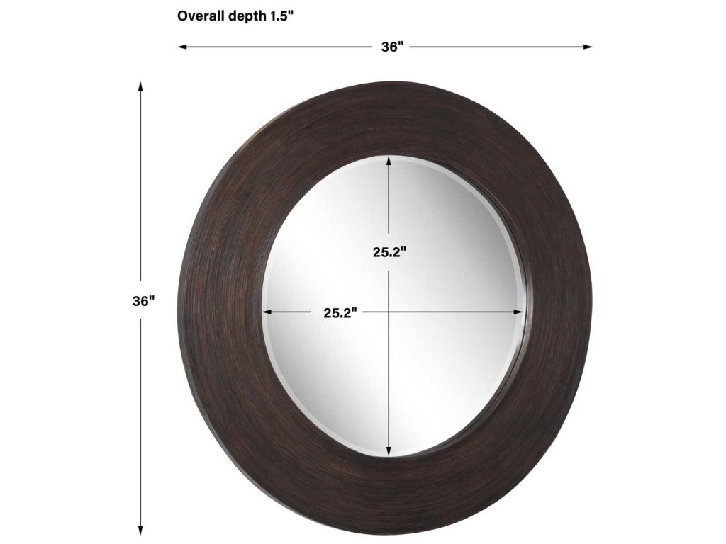 Dutton Round Mirror - image 4
