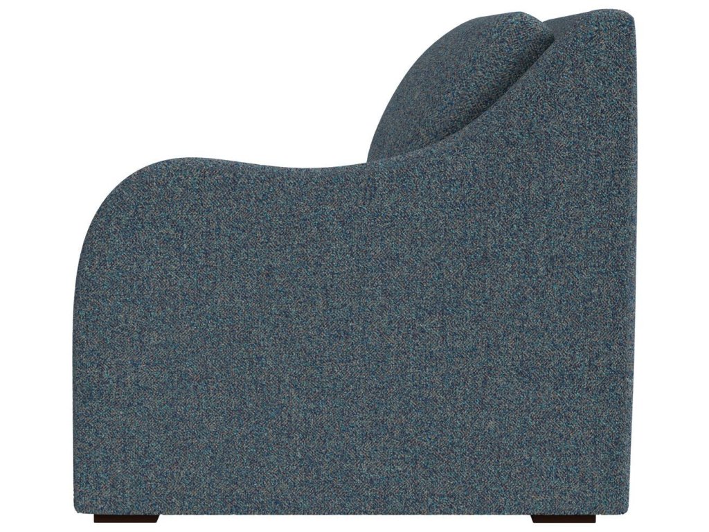 Little Wave Sofa, Right Arm Facing - Tweedy Bird Jewel - image 2