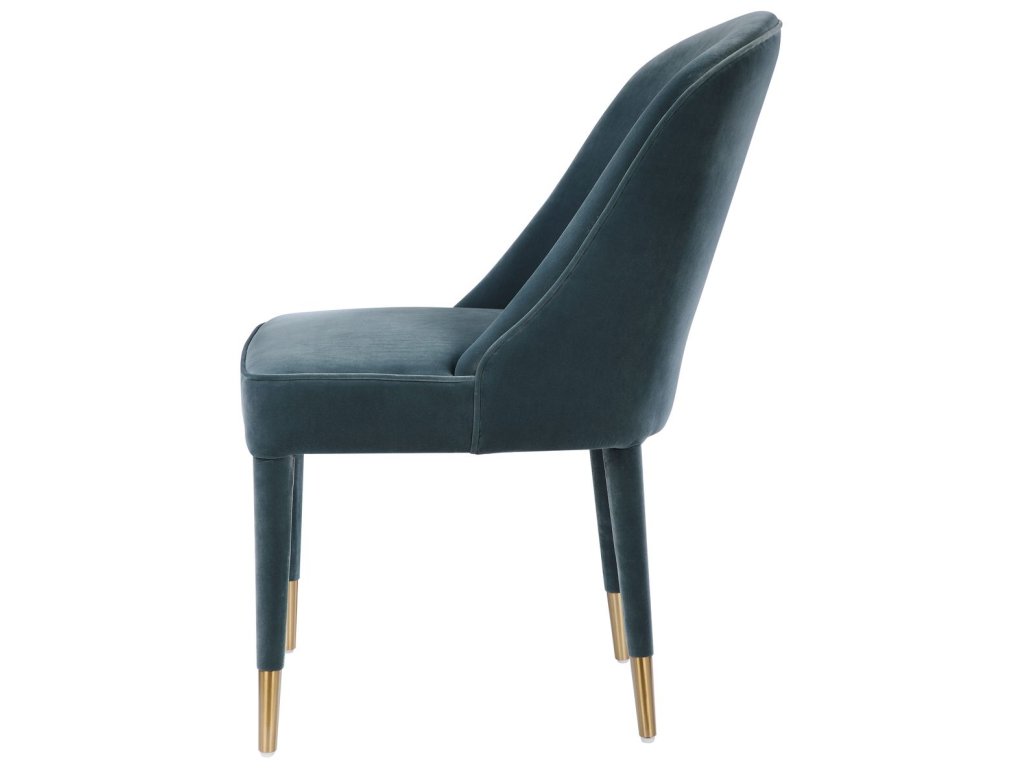 Brie Armless Chair, Blue, 2 Per Box, Priced Each - image 3