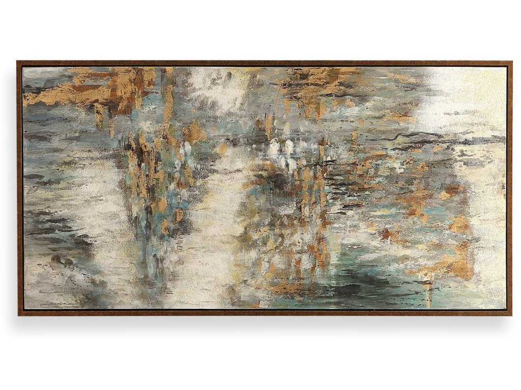 Behind The Falls Hand Painted Canvas - main image