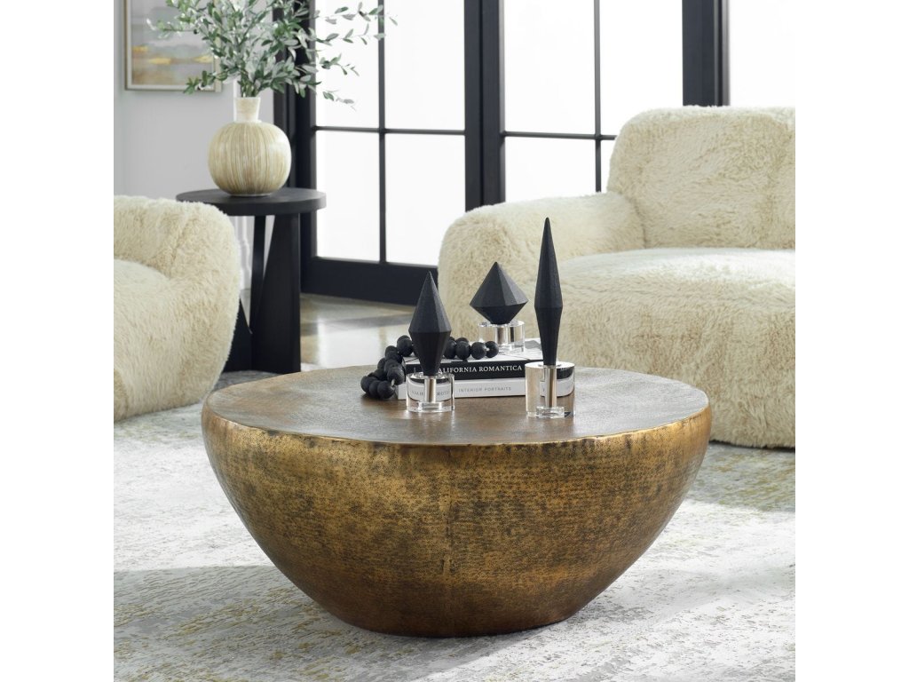 Gilded Dome Coffee Table - image 1