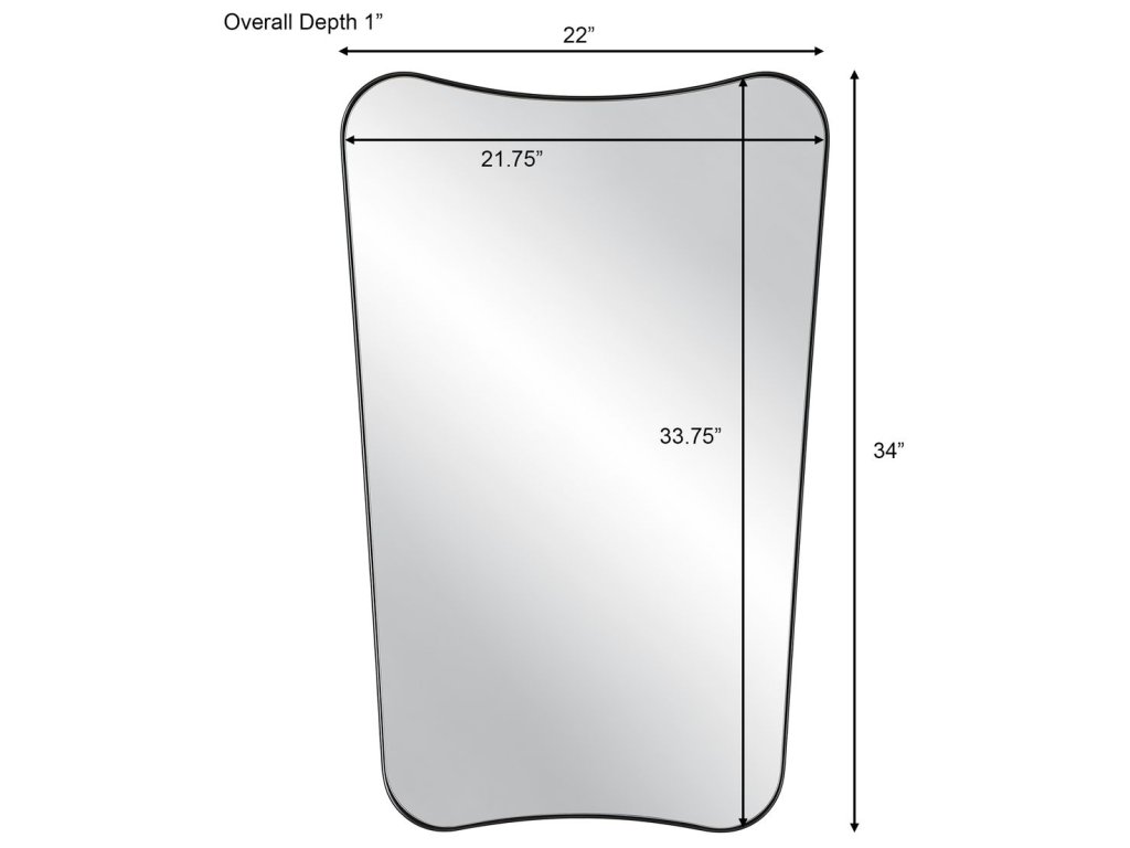 Belvoir Mirror, Black - image 5