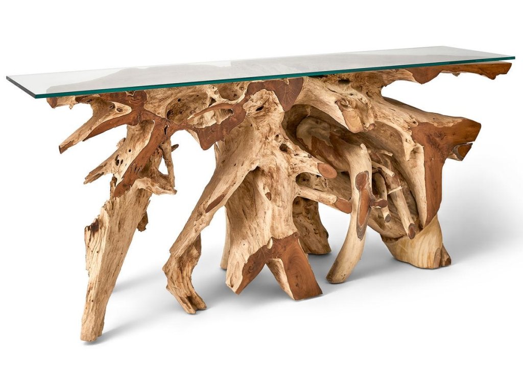 Center Root Console Table - 74X17, 2 Cartons - image 2