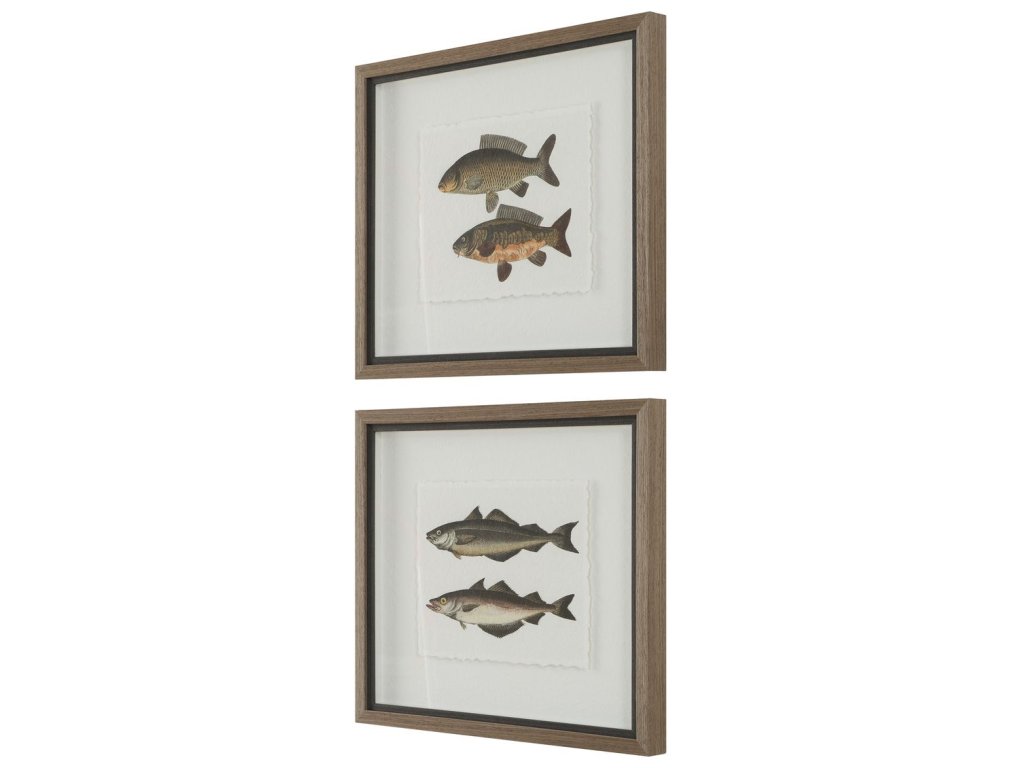 The Catch Framed Prints, S/2 - image 2