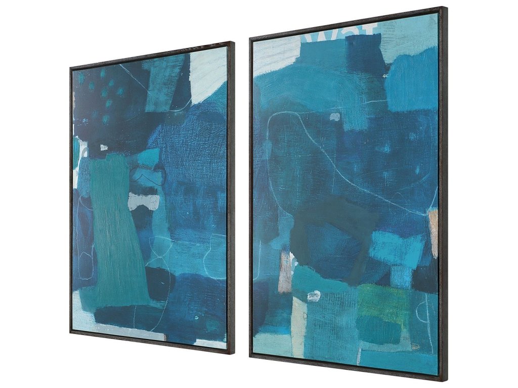 Wait Until Dusk Framed Canvas Diptych, S/2 - Small - image 4