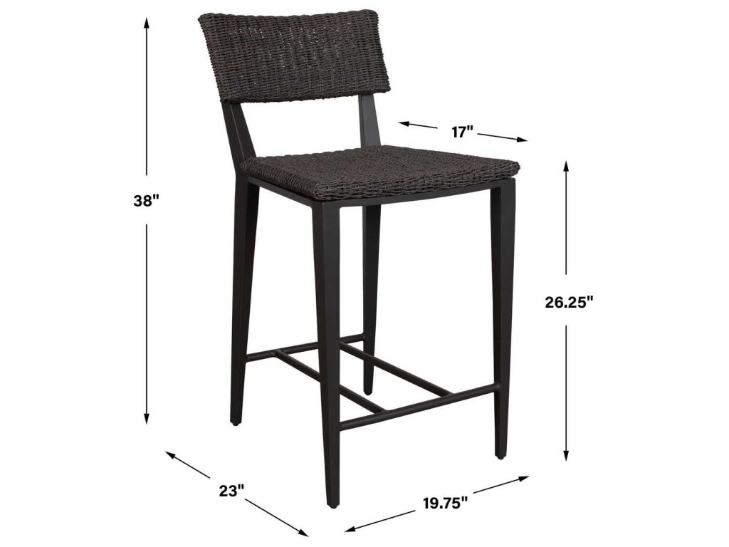 Calbas Outdoor Counter Stool, Java - image 7